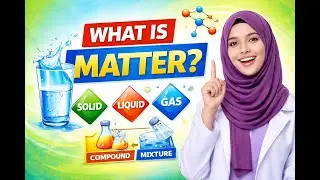 What Is Matter? | Solid, Liquid, Gas Explained | Chemistry Basics