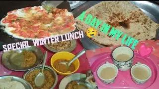 A DAY IN MY LIFE | WINTERS SPECIAL LUNCH 💓🌻| HYDERABADI MOM ROUTINE | IN WINTER ❄️