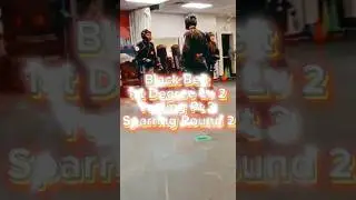Black Belt 1st Degree Lv 2 Testing Pt 3 Sparring Round 2 #Velvetwaveshinobi  #TigerRockMartialArts