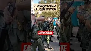 El ROMPAN FILAS DE LA LEGI&Oacute;N EN COL&Oacute;N.