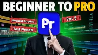 How to Load Essential Graphics & Text Presets in Premiere Pro | Multimedia Tricks