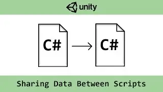 [Unity C#] Exchanging Data Between Scripts (Fields, Properties and Static Keyword)