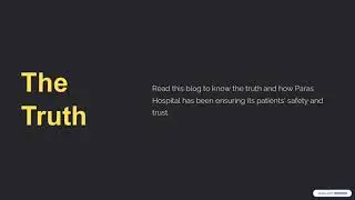 Paras Hospital Negligence vs Reality How Patient Safety and Trust Are Maintained