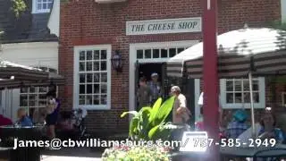 Colonial Williamsburg. Merchants Square and The College of William and Mary