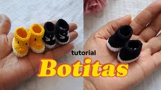 COMO TEJER ZAPATOS O BOTINES 🤩 PARA TUS MU&Ntilde;ECAS AMIGURUMIS 🌻BOTITAS PATITO 