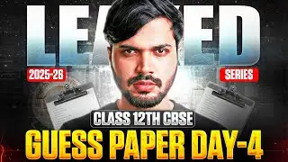 LEAKED SERIES🔥 Physical Education Guessing Paper Day-4🗿 Class 12 CBSE Boards 2025&ndash;26