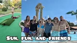 Trying Not to Drown in the Wave Pool | MT Olympus | Pirate Cove Mini Golf | Wisconsin Dells-Part 2
