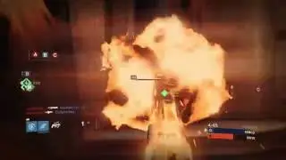 Destiny Lets Play Control with Cruciblecaleb Hunter 15 kill streak