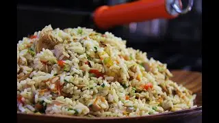 Turkey Fried Rice  #TastyTuesdays | CaribbeanPot.com