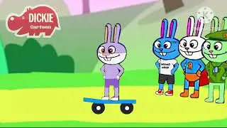 Super Rabbit - Skateboard Sahakyants Bunnies Rider Belly Sand (Dickie Cartoon)