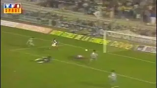 Jacek Ziober gole Montpellier - Nancy 5-0 Division 1 25.08.1990