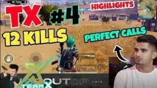 TX 12 KILLS #4 IN ONESHOT SCRIMS | TX PERFOMACE |Oneshot esports