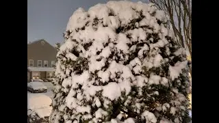 Snowstorm 2020 - Snow Storm New Jersey | Nor'easter 2020 | Enjoying Hot Chocolate in the Storm |