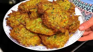 Снимаю шляпу перед тем кто придумал этот рецепт: Жареные кабачки вкуснее мяса, готов за 60 минут.