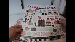 Echo Park Fashionista Two Double-Page Scrapbook Layouts