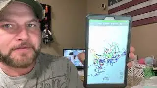 Downloading background topo for offline use...Backcountry navigatior