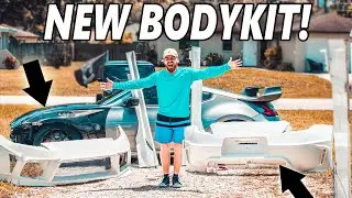 I GOT A RARE NISSAN 370z BODY KIT and it looks INSANE!