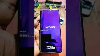 vivo y90 /All vivo red state your device has failed verification and may not problem