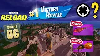 NEW SALLY SKIN! | OG Fortnite Reload | High Kill Gameplay | Keyboard & Mouse