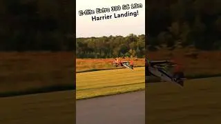 E-Flite Extra 330 SC Harrier Landing! #new #aviation #rcplane