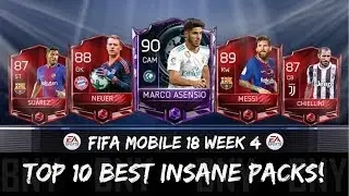 TOP 10 BEST PACKS IN FIFA MOBILE 18 SEASON 2 WEEK 4! INSANE THANKSGIVING AND MOVEMBER PACKS!