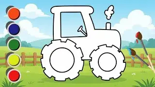 Рисование грузовика: простой пошаговый урок 👌 🚚