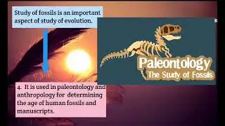 Study of fossil is an important aspect of study of evolution#10th science ch1#Heredity and Evolution