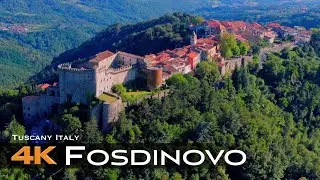 FOSDINOVO 🇮🇹 Drone 4K Aerial | Tuscany Italy