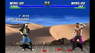 Kabal corner kombo 89% (4 different combos: 63%, 59%, 60% and 89%) umk3 by TANK U-GIN
