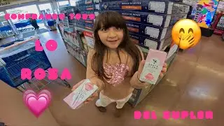 Comprando todo lo rosa del s&uacute;per 💖😊