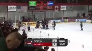 Highlights: Cornell Men's Ice Hockey vs. Omaha - 11/1/14