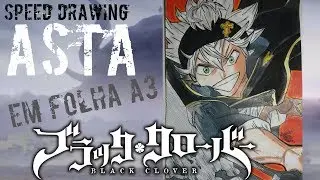 Speed drawing asta (black clover)