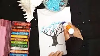 DIY Paper Tree Projects | How to Make Paper Tree Collage |  Origami diy paper craft ideas
