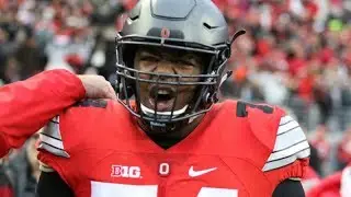 Jamarco Jones (Ohio State OT) vs Michigan 2016