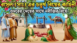 রাসুল সাঃ এর চতুর্থ বিয়ের কাহিনী | হযরত মুহাম্মদ সাঃ এর জীবনী | ইসলামিক কাহিনী | Anbiya Chronicles