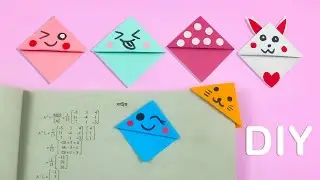 How to Make an Origami Bookmark | Easy Paper Bookmark Tutorial