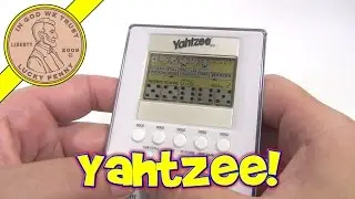 Yahtzee Electronic Handheld Game, 2007 Hasbro Toys