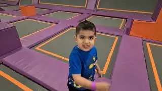 GRAVITY TRAMPOLINE PARK WITH NOAH AND ALI