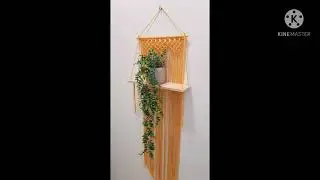 macrame self hanging design,macrame new stand design, mekram corner new art design