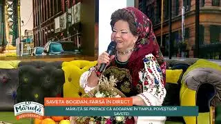Saveta Bogdan, farsă în direct