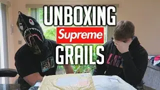 Unboxing Some Supreme GRAILS! With My Brother
