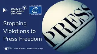 Launch of the 2023 Annual Report of the Council of Europe&rsquo;s Safety of Journalists Platform | #media