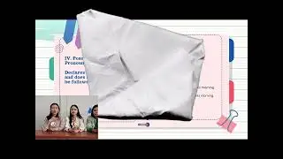 English presentation video about pronouns and comparisons group 2