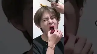 taehyung's cute expressions kills everyone 🥰 cuteness overloaded 💞💞💞💞💞