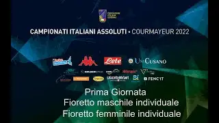 Campionati Italiani Assoluti e a squadre Courmayeur  2022 - 1^ GIORNATA