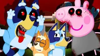 BLUEY.EXE y PEPPA PIG.EXE DESTRUYEN la CASA de BLUEY | Las Aventuras de BLUEY en Minecraft!