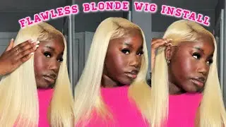 BLONDE WIG INSTALL FOR BLACK GIRLS - ARIELALEXIS