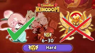 Beast Yeast 6-30 Hard Mode Guide Without Golden Cheese Awakening | Cookie Run: Kingdom