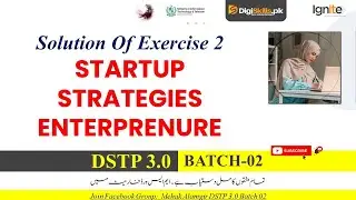 digiskills startup strategies & entrepreneurship exercise 2 | digiskills 2025