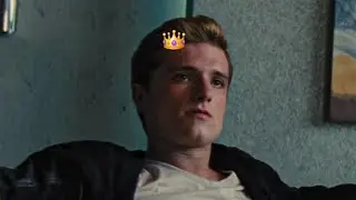the hunger games movies peeta mellark tiktok edits compilation ♡